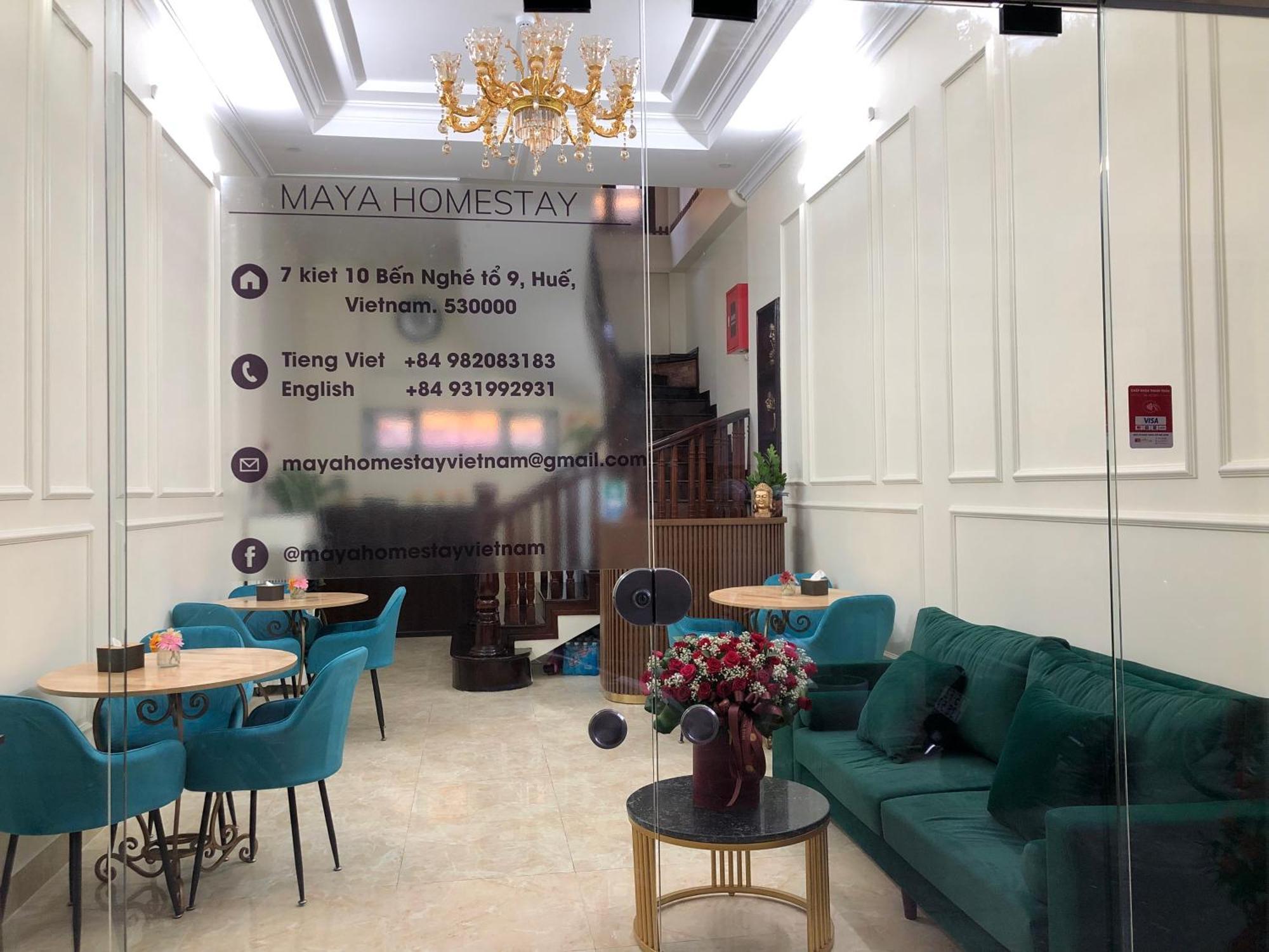Maya Homestay Hué Eksteriør billede